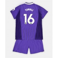 Stroje piłkarskie Tottenham Hotspur Sandro Tonali #16 Koszulka Trzeciej dla dzieci 2026-27 Krótki Rękaw (+ szorty)